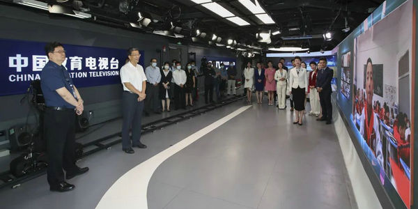 懷進鵬調(diào)研部屬新聞宣傳單位：全力做好迎接、學(xué)習(xí)、宣傳、貫徹黨的二十大工作